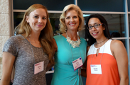 Sierra Lee, Lora Watts (VP of Impact) and Elydia Ybarbo at the Impact Event.  See our Facebook album of the Event!