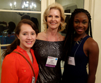 Interns Victoria and Laura with Lora Watts at the Impact SA event!