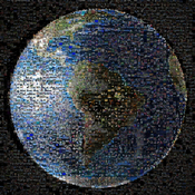 Amazing High Resolution Mozaic to zoom in and view millons of earthlings participating in this event!
